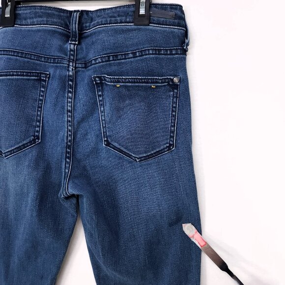 Pilcro & The Letterpress Jeans Women's 28 Script Skinny Frayed Hem - Picture 3 of 15